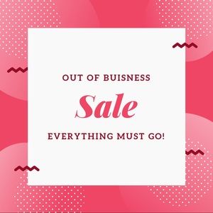 Closing down the boutique! Everything must go!